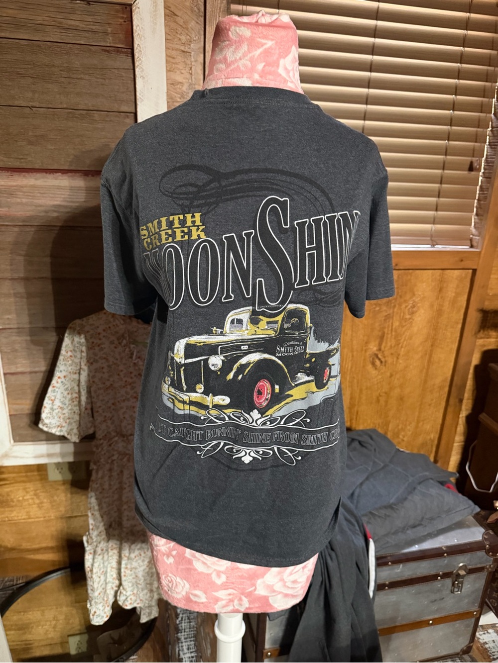 Smith Creek Moonshine Graphic T-Shirt - Black